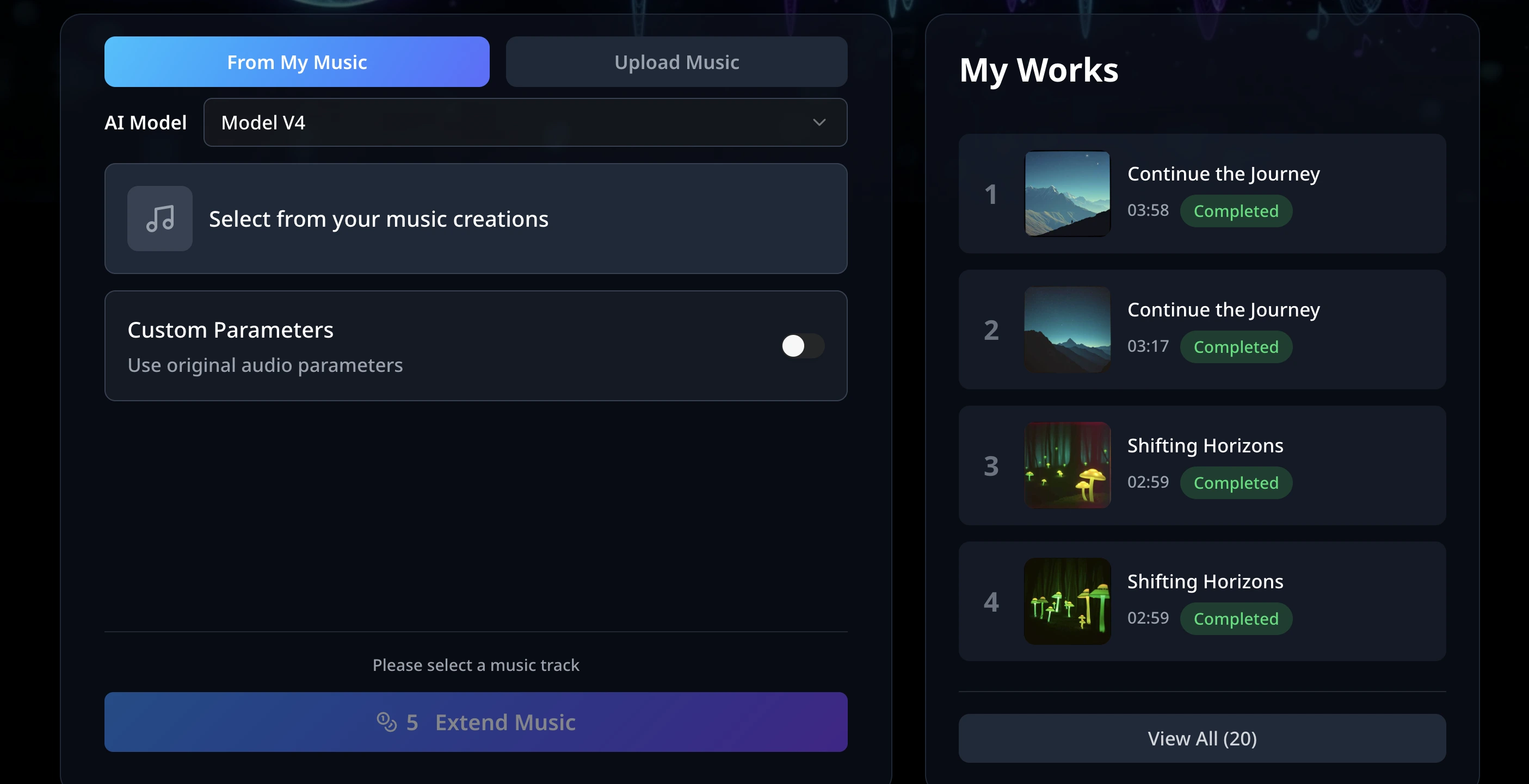 AI Music Extender - Expand Your Tracks Intelligently
