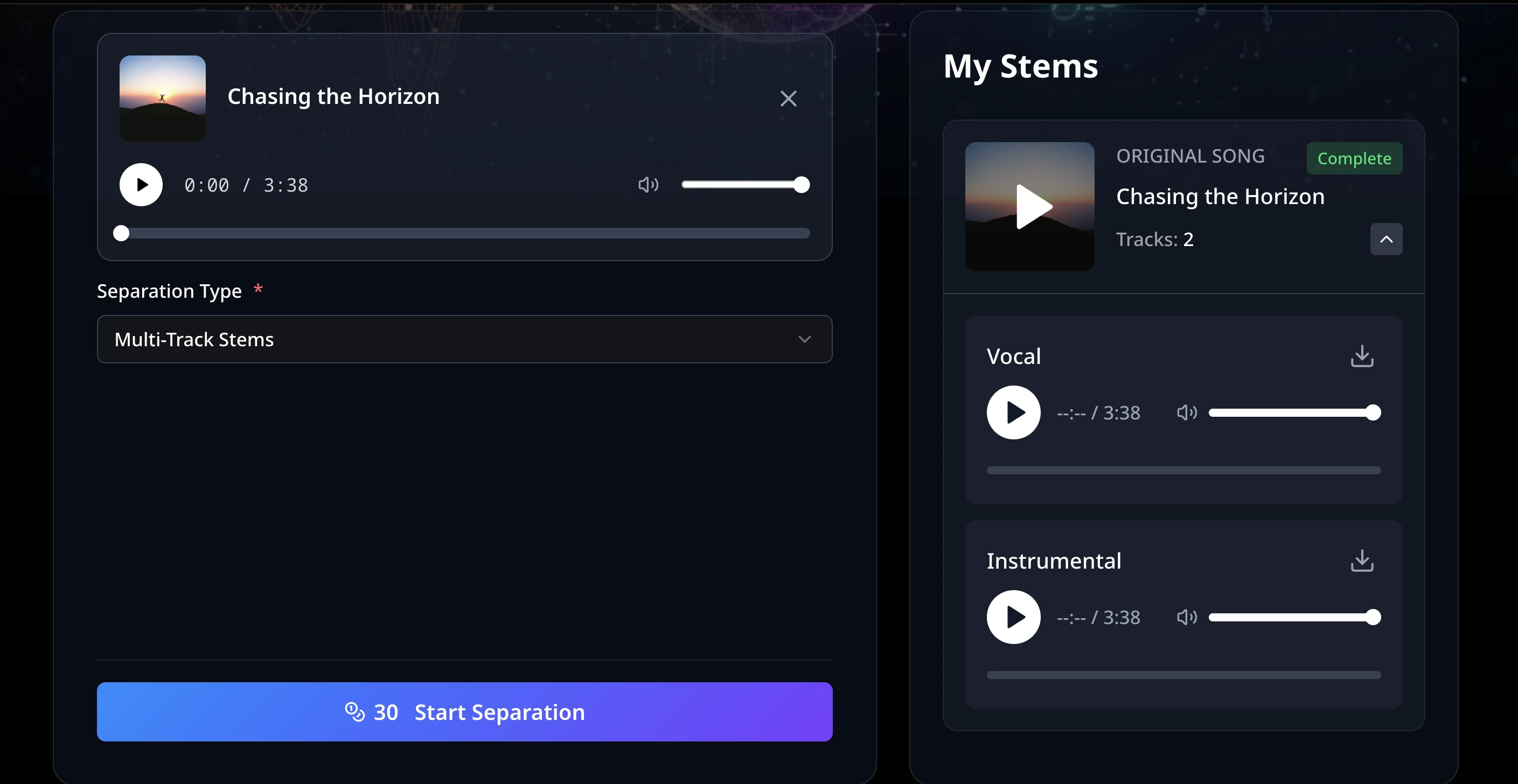 AI Vocal Remover - Extract Vocals & Instrumentals